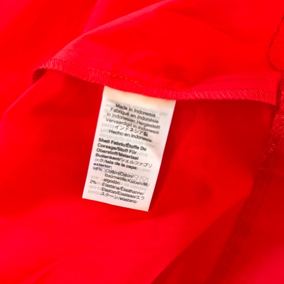 J. CREW Vibrant Red Midi Dress - Picture 14 of 15